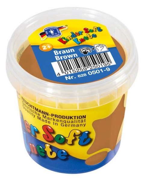 Kinder Soft Knete braun, 150 g Kinder Soft Knete braun, 150 g