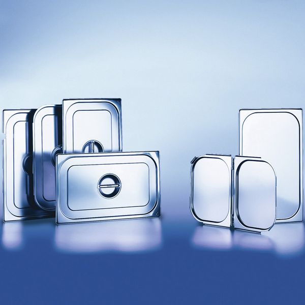 Blanco GN-Deckel aus Edelstahl, verschiedene Größen