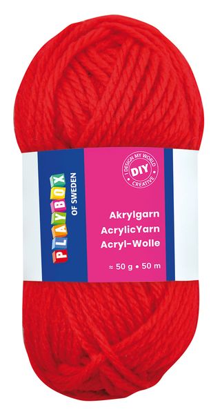 Acryl-Wolle 50g, verschiedene Farben wählbar Acryl-Wolle 50g, verschiedene Farben wählbar