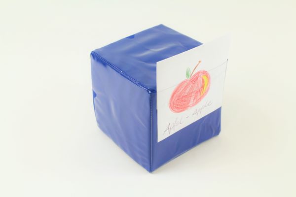 Maxi-Würfel mit Fenstertaschen, 15,5 x 15,5 x 15,5 cm