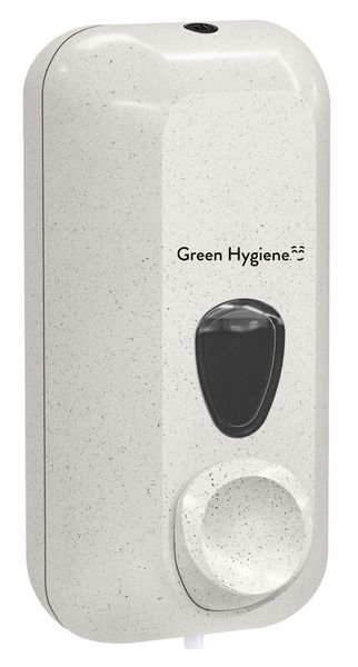 GREEN HYGIENE Seifenspender, Drückeberger - 25% Holzfaser & 50% recycelter Kunststoff
