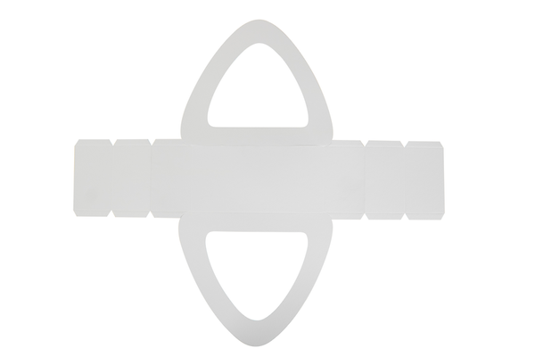 Laternen-Rohlinge Triangel, Farbe wählbar