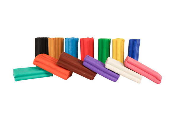 ELVIRAS Kindergarten Knete, 250 g (Farbe wählbar), für Kinder ab 3 Jahre