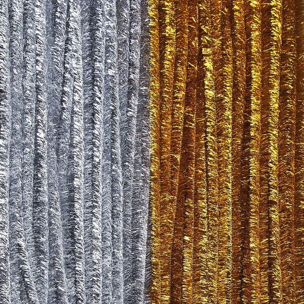 Pfeifenputzer Metallic gold und silber, 100 Stk.