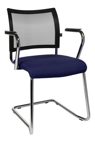 TOPSTAR Besprechungsstuhl Visit 20 Netz mit Armlehne, 2 Stück