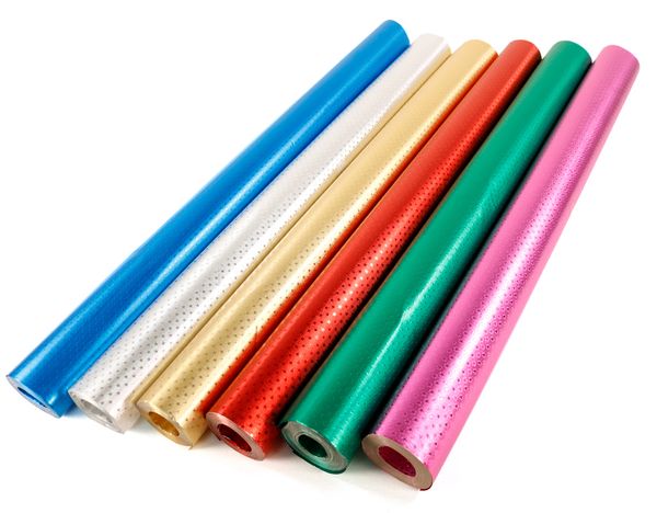 FOLIA Alu-Sternchenfolie, 10 m Rolle, in einer Farbe (wählbar)