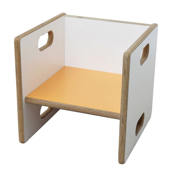 DECOR Wandelstuhl orange, Sitzhöhe (17, 22 und 32 cm) DECOR Wandelstuhl orange, Sitzhöhe (17, 22 und 32 cm)