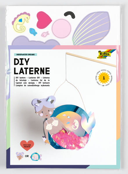 Laternen-Bastelset UNDERWATER DREAMS