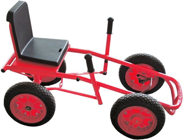 Kettcar, Spielzeugauto, VierRad, Rohrrahmen, Sitzbank