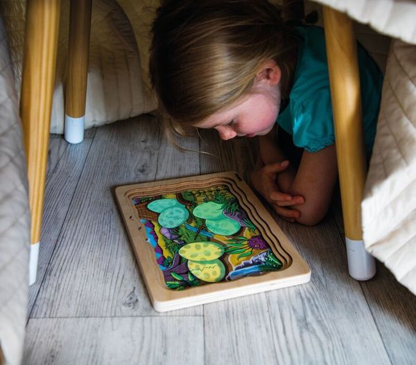 Lagen-Puzzle "Dinosaurier", 45 Teile, ab 4 Jahre Lagen-Puzzle "Dinosaurier", 45 Teile, ab 4 Jahre