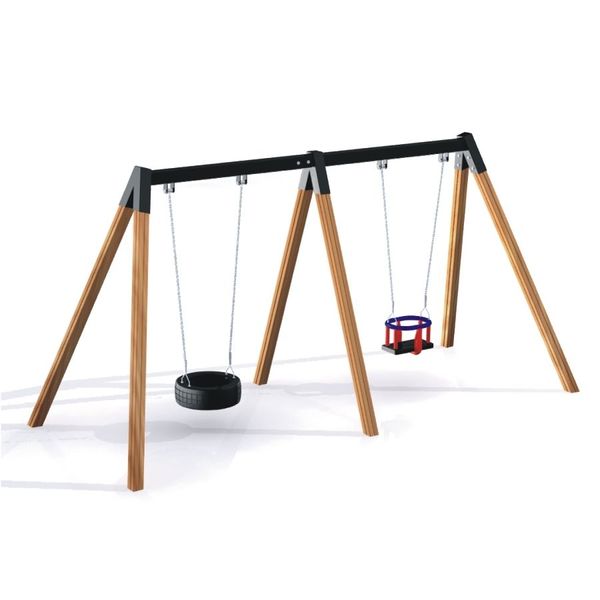 Doppelschaukelgestell Doppelschaukelgestell