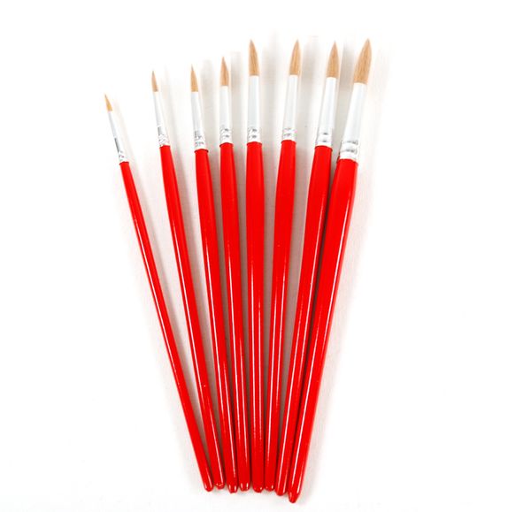 Kunsthaarpinsel Set, rund, 36 Pinsel  Kunsthaarpinsel Set, rund, 36 Pinsel