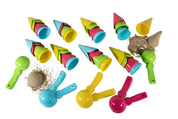 Großes Eis-Duo-Set "fashion", 40-teilig, ab 1,5 Jahre