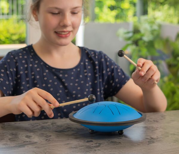 Stahlzungentrommel Komplett-Set Tongo-Go, 4-teiliges Set