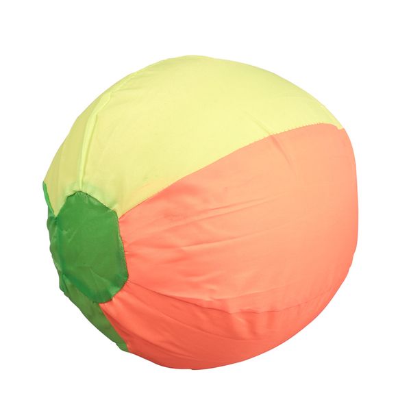 Sitzsack, Kissen, Ball, Orangemelierte, Mehrfarbig