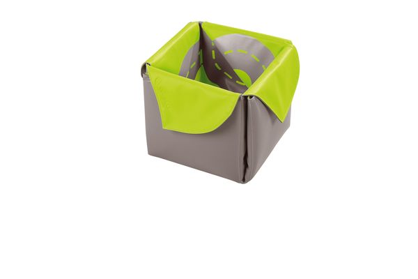 Spielmatte/-kiste aus beschichtetem Stoff mit Straßenmotiv Spielmatte/-kiste aus beschichtetem Stoff mit Straßenmotiv