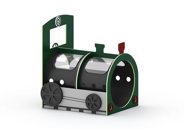 Kriechtunnel Lokomotive