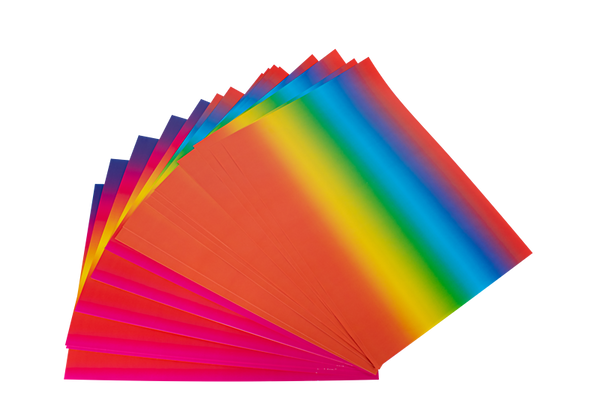 Farbverläufe, Farbstoffe?, Regenbogenfarben, Farbmuster, bunte Farbscheiben