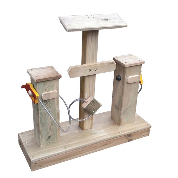 Holzspielzeug, Hochspannung, Elektrik, Wackelwerk, Spielwerkzeug