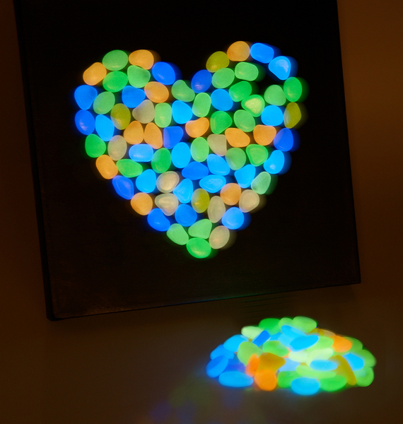 Leuchtsteine Bunter Mix, 100-teilig Leuchtsteine Bunter Mix, 100-teilig