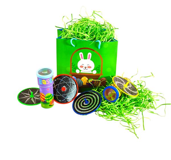 partyspiel, lustiges spielzeug, eco geschenk tasche, bunte discs, spielzeug assorti