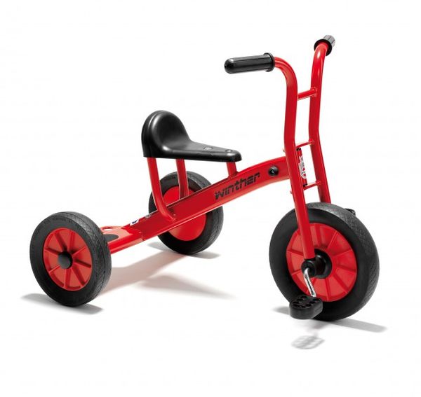 Kindertrike, Dreirad, Pedaltrike, Rot, Gummi-Reifen