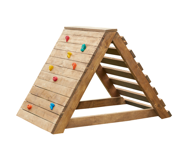 holz, kletterwand, spielgerät, spielplatz, füße stabil
