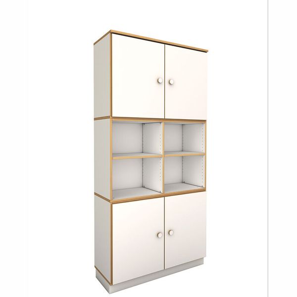 DECOR breiter Schrank hoch mit 4 abschließbaren Türen DECOR breiter Schrank hoch mit 4 abschließbaren Türen