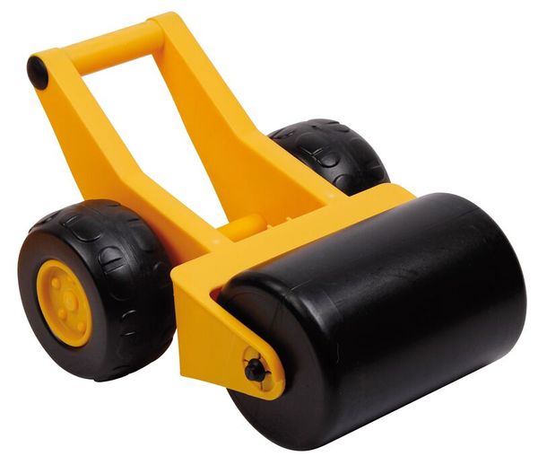 roller, toy, construction, yellow, roller-wheel