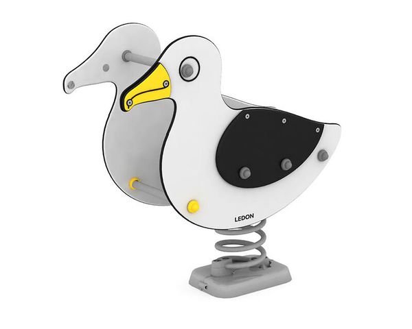 Federwippe Möwe