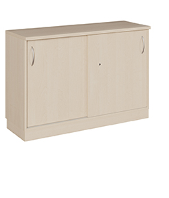 Schrank, Seitenschrank, Wohnzimmer, Holzoptik, Schiebetüren