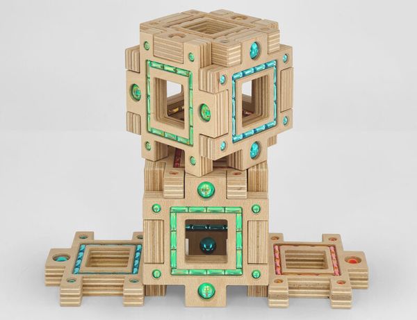 REGENBOGENLAND Atlantis, 12 Bausteine + Kasten REGENBOGENLAND Atlantis, 12 Bausteine + Kasten