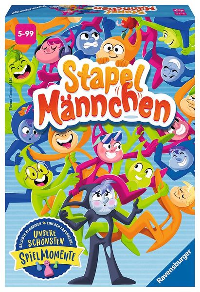 RAVENSBURGER Spiel, Stapelmännchen, 1-4 Personen, ab 5 Jahre