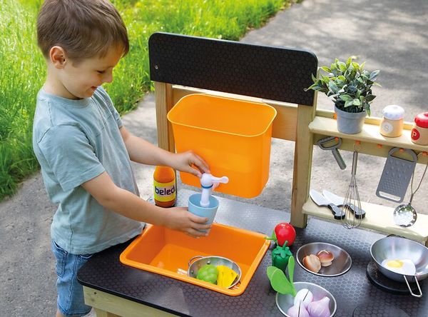 Kinderküche, Spielküche, Küchenspielzeug, Küchenzubehör, Spielset Küche
