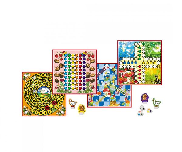 NORIS Spieleklassiker Set, ab 3 Jahre (6 Spiele)
