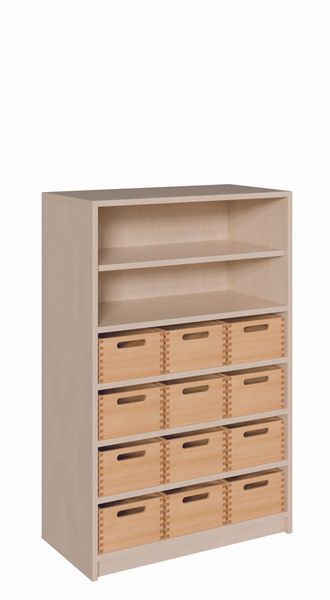 Holzkasten, Regal, Schubladen, Aufbewahrung, Holz