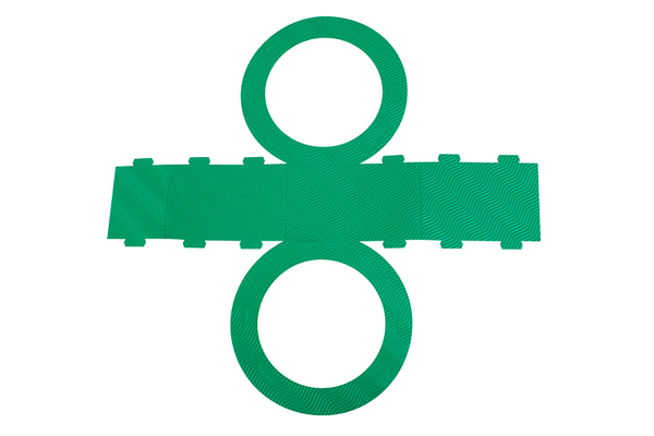 Laternen-Rohlinge, rund, aus 3D-Colorwellpappe, 10 Stück, Farbe wählbar