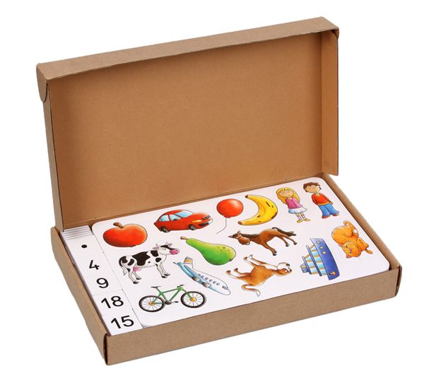 puzzle, educational, Karten-Set, Bilder, Tiere