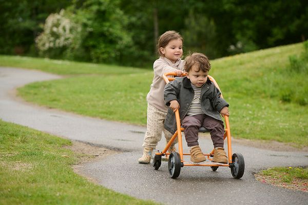 JAKOBS AKTIV Buggy mit schwenkbaren Hinterrädern