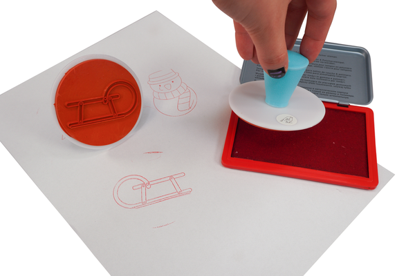 Riesenstempel Winter-Motive, 6 tlg. Riesenstempel Winter-Motive, 6 tlg.