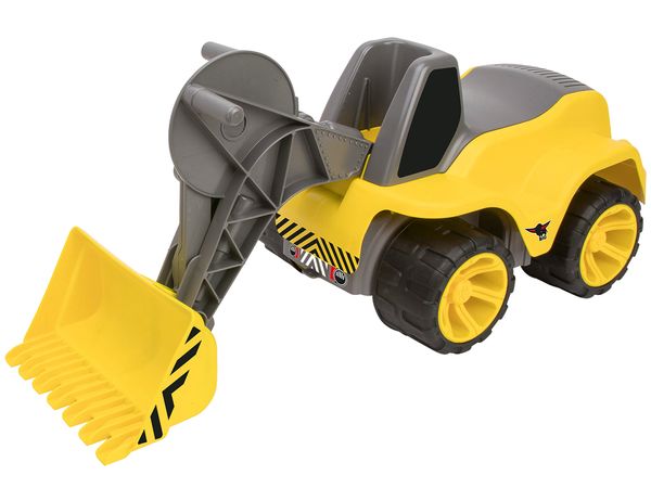 BIG Power-Worker Maxi Radlader Sitzbagger, LxBxH: 73 x 30 x 33,5 cm, bis 50 Kg, ab 3 Jahre