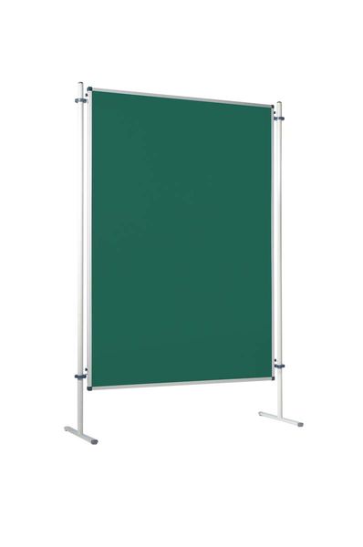 Ausstellungtafel mit grüner Stahloberfläche, 120x100 cm Ausstellungtafel mit grüner Stahloberfläche, 120x100 cm
