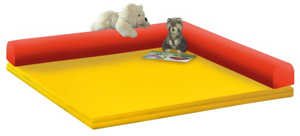 Kinderbett, Matte, Rutsche, Kuschelbett, Bärenkissen-Spielmatte