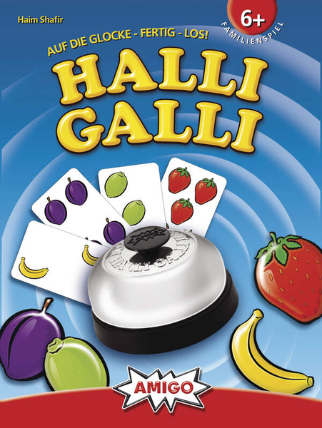 Halli Galli, Kartenspiel, 2-6 Personen, ab 6 Jahre AMIGO Spiel + Freizeit GmbH