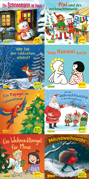 PIXI Set Weihnachten, 8er-Set