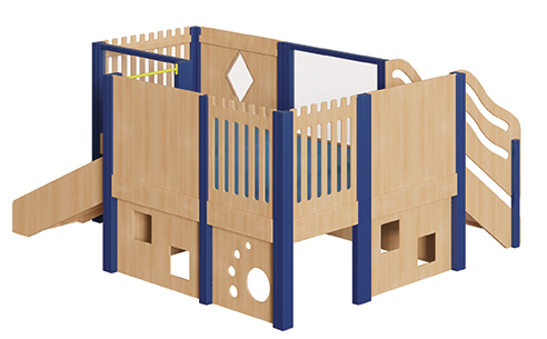 holzspielhaus, kinderspielplatz, kletterturm, spielanlage, holzhaus