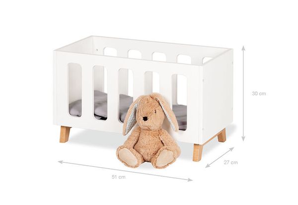 PINOLINO Puppenbett Marit, 4-teiliges Set