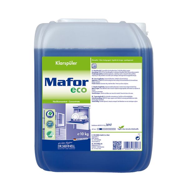 DR. SCHNELL Mafor Eco, ökologischer Klarspüler, 10 kg