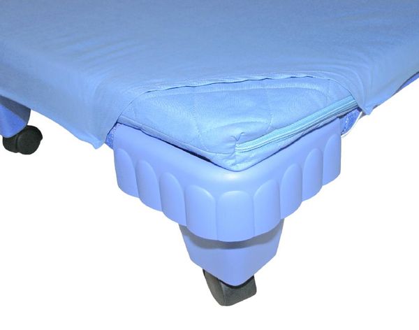Spannlaken für Kinderliege, 140 cm, blau Spannlaken für Kinderliege, 140 cm, blau