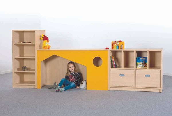 Korpusregalsysteme "DORA" Regalsystem (B/H/T: 310 x 80/120 x 40 cm)